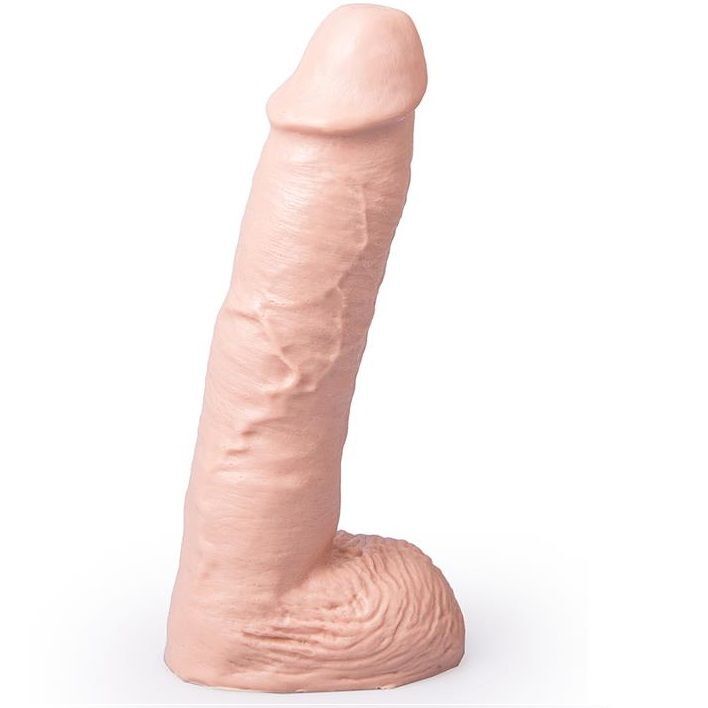 Aufgehängter realistischer Dildo mit System, Farbe Natur, Mickey, 24 cm