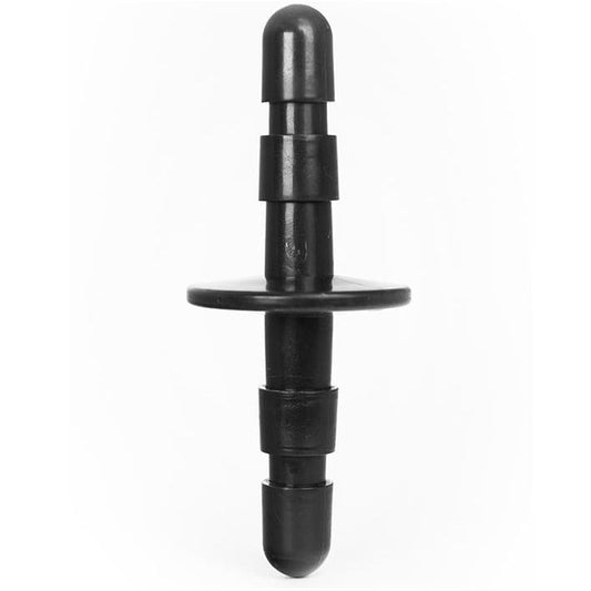 Hung double system anal plug black sex toy double dildo female butt plug
