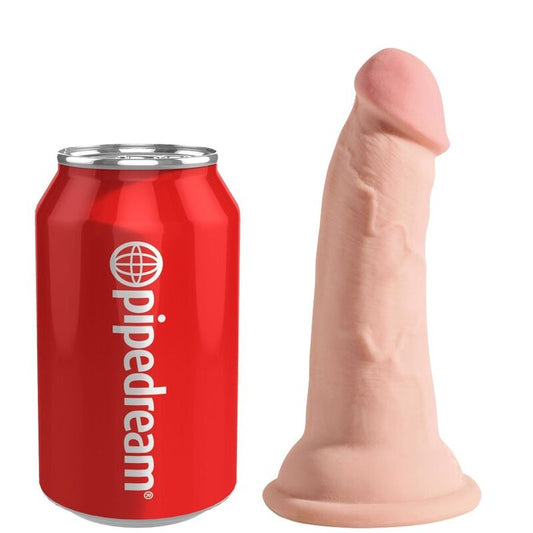 Dildo King Cock realistisch 13cm Triple Density Saugnapf Sexspielzeug für Frau