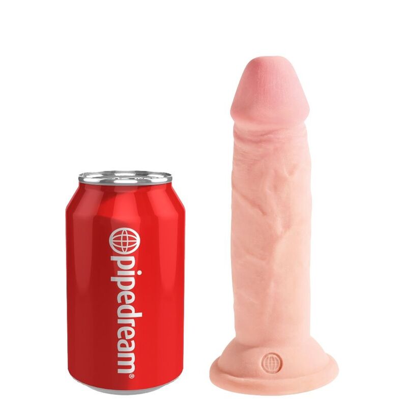 King Cock-Dildo mit dreifacher Dichte, realistischer 15 cm dicker Penis-G-Punkt-Saugnapf