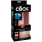 King cock triple density cock 13cm dildo realistic suction cup