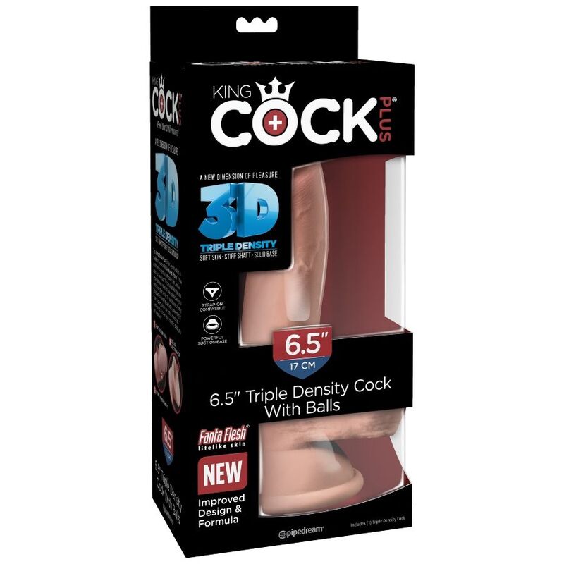 King cock dildo triple density 14cm dildo for woman sex toys vaginal