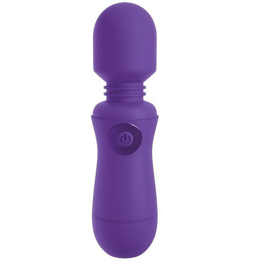 Omg goditi la bacchetta vibrante viola g-spot giocattolo sessuale stimolatore massaggiatore in silicone