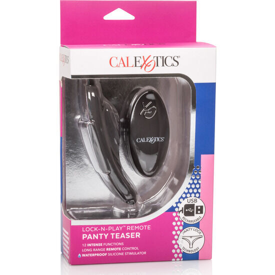 Calex vibrating bullet for panty remote control sex toy