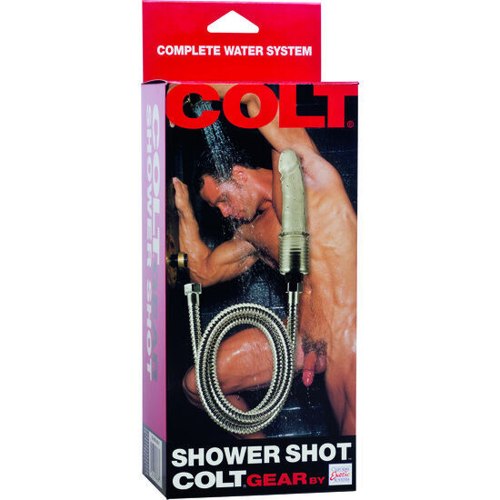 Colt shower shot penis shaped shower dildo sex toys