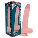 Fallo realistico in silicone liquido Rockarmy premium kingcobra 24 cm