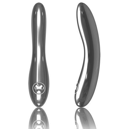 Lelo Inez Vibrator Edelstahl Damen Sexspielzeug Silber Massagegerät Stimulation G-Punkt