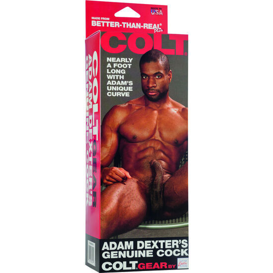 Colt Adam dexter's cock realistic penis suction cup