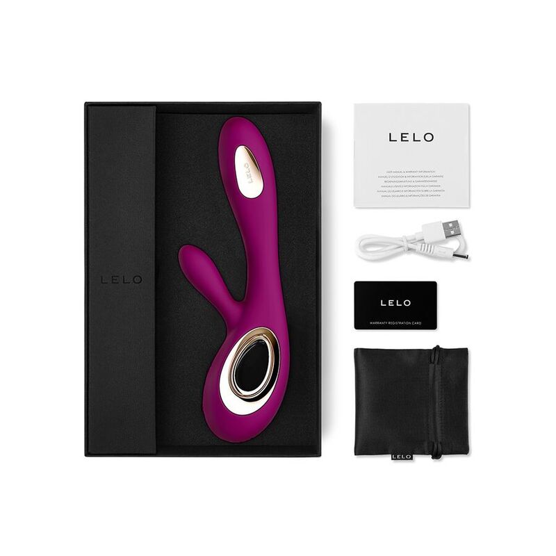 Sexspielzeug Lelo Soraya Wave Deep Rose Vibrating Bunny Stimulation Klitoris G-Punkt