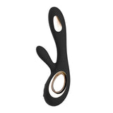 Weiblicher Vibrator Lelo Soraya Wave schwarz vibrierender Sexspielzeugdildo extra Luxusqualität Top