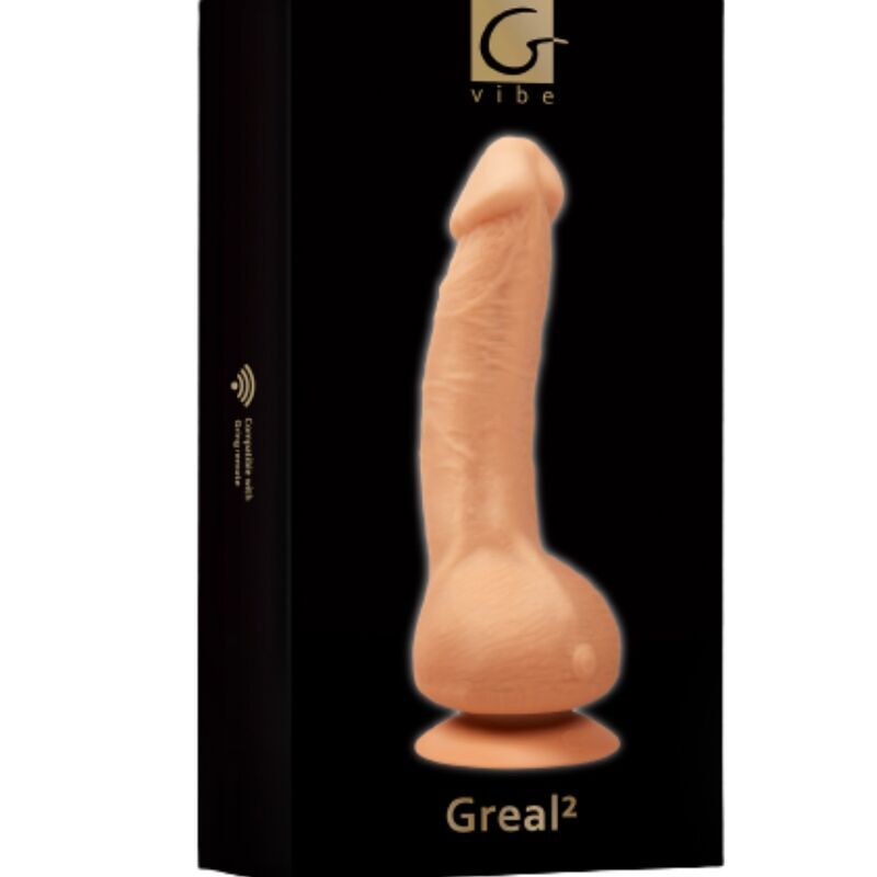 Gvibe greal2 realistic dildo emtion vibrator sex toy women suction cup