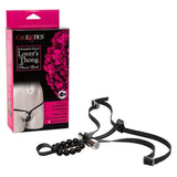 Calex vibrating lover's thong with pleasure beads stimulator sex toy vaginal