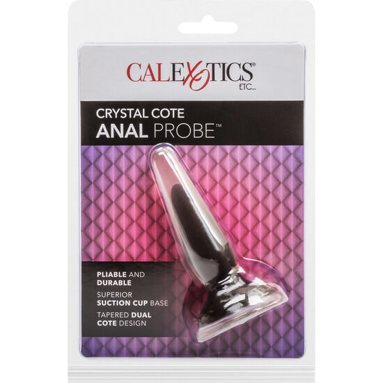Calex crystal cote probe massager anal butt plug sex toys adult for women men couples