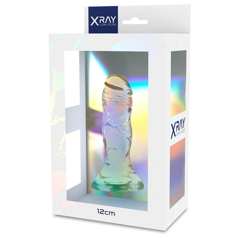 Fallo Xray trasparente con palline trasparenti 12 cm x 2,6 cm