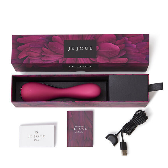 Je Joue Vibrator uma rosa Sexspielzeug Kurvenstimulation G-Punkt Vagina Klitoris