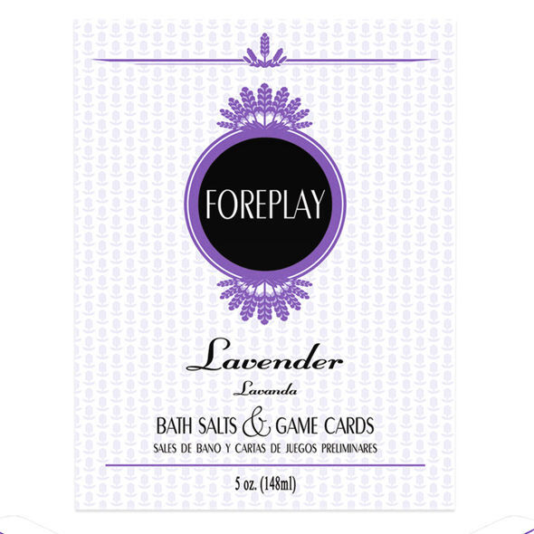 Foreplay bath salts and play cards