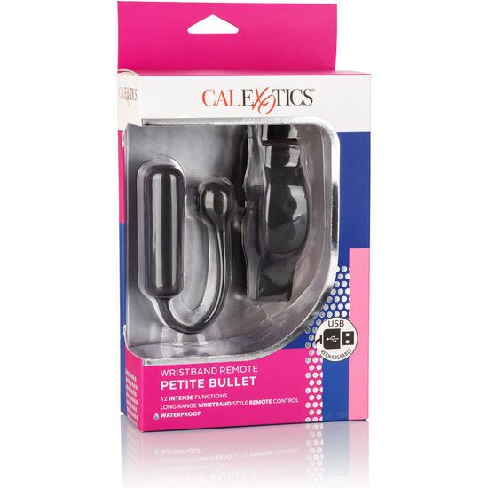 Calex small vibrating bullet egg vibrator women sex toys with control wristband