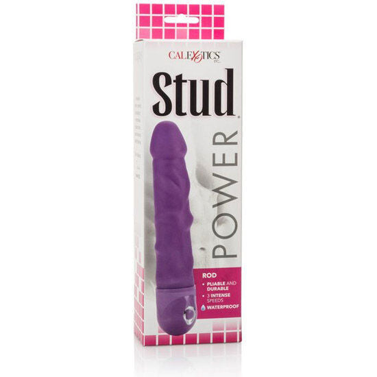 Calex power stud toy rod pink vibrator waterproof massager g-spot