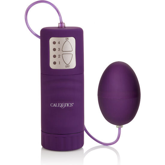 Calex Taschen-Sexspielzeug für Frauen, Paare, vibrierender Kugel-Ei-Vibrator, lila, 4 V