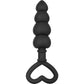 Calex silicone love probe 11.5cm beads anal plug flexible sex toy stimulation