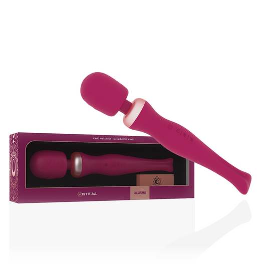 Rithual akasha wand rechargeable 2.0 handheld massager 20 speed vibrating sex toy