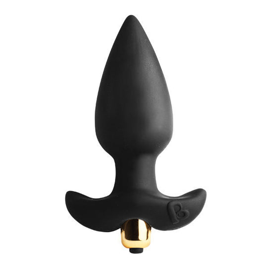 Women sex toys anal plug vibrator butt throb p-spot stimulator 7 speed black