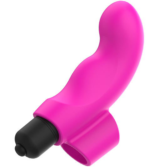 Ohmama Fingervibrator, rosafarbenes Neon-Xmas-Edition-Vibrationskugel-Sexspielzeug