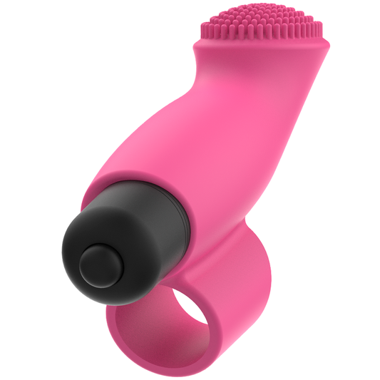 Ohmama finger vibrator pink xmas edition silicone bullet sex toy stimulator