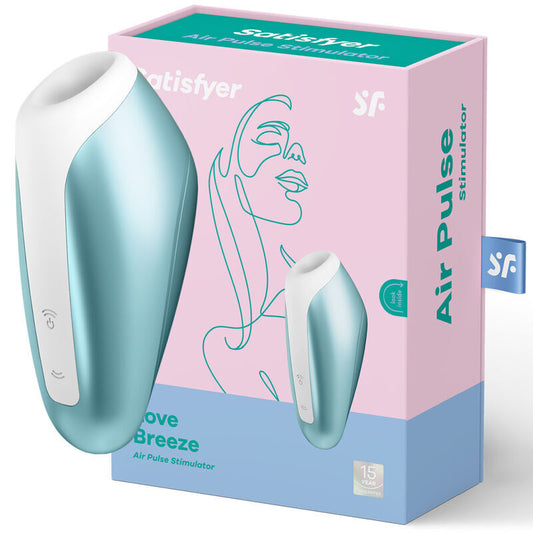 Satisfyer love breeze suction ice blue air pulse stimulator sex toy waterproof