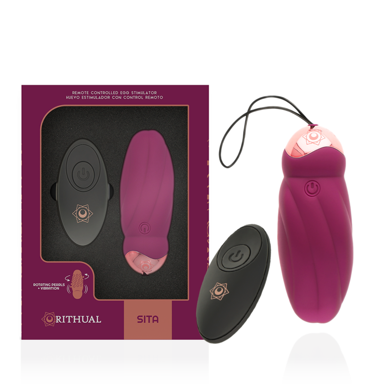 Sex toys for women rithual sita egg remote control rotation beads vibration