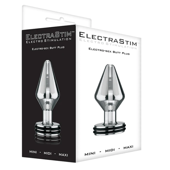 Female dildo butt anal toys electrastim midi electro plug stimulation size M