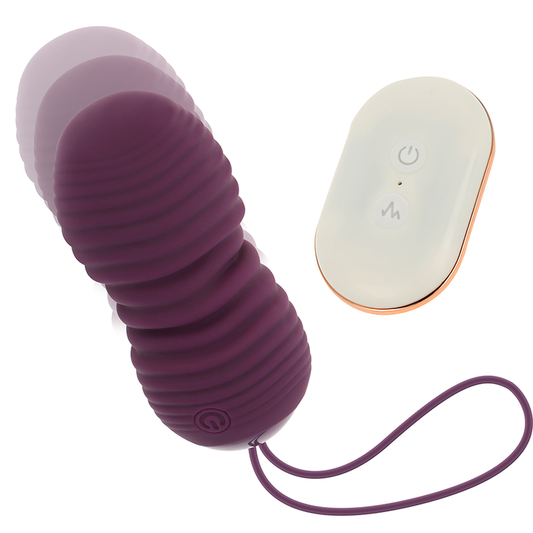 Ohmama Egg telecomando con funzione su e giù, vibratore stimolatore del punto G giocattolo sessuale viola