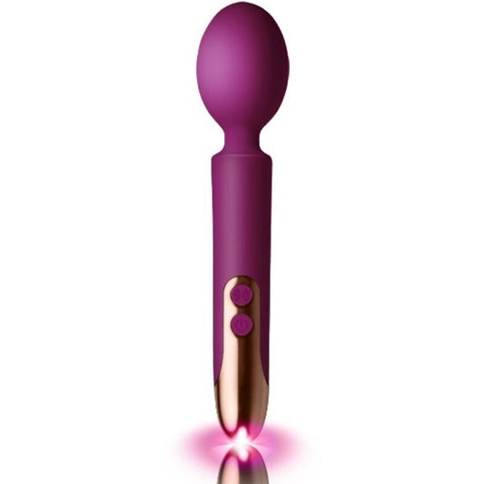 Rocks-off oriel rechargeable massager purple sex toy flexible stimulation vibration