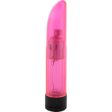 Crystal clear vibrator pink for female sex toy for hot orgasm and masturbation