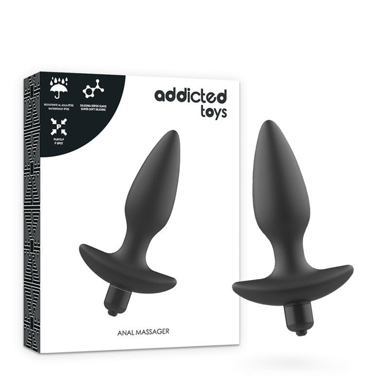 Butt vibrator addicted toys vibrating anal plug massager sex toys dildo couple