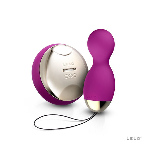 Lelo Insignia Hula Perlen Deep Rose Rotator Vibrator Sexspielzeug Stimulation G-Punkt