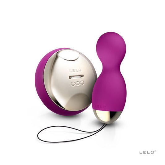 Lelo Insignia Hula Perlen Deep Rose Rotator Vibrator Sexspielzeug Stimulation G-Punkt