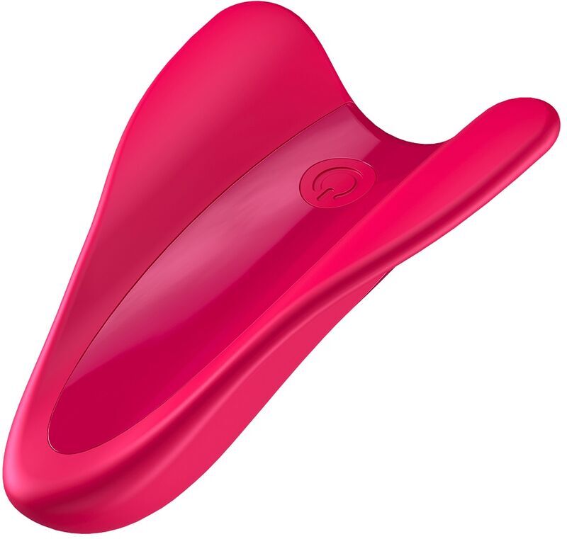 Satisfyer High Fly Fingervibrator Fuchsia Sexspielzeug Klitorisstimulation wasserdicht