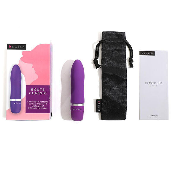 Bcute massaggiatore classico viola giocattolo del sesso b vibratore da donna swish