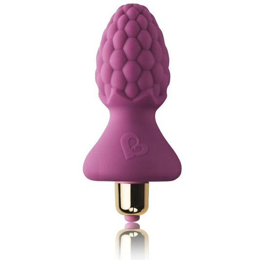 Rocks-off assberries raspberry anal plug butt dilator sex toy prostate massager