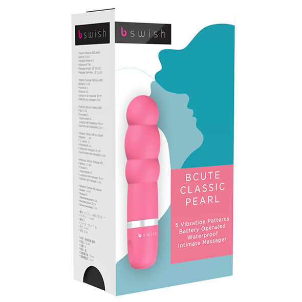 Sex toy b swish vibrator bcute classic pearl massager pink