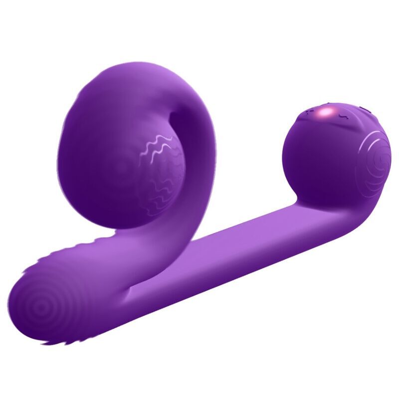 Multispeed vibrator g-spot dildo snail vibe multiaction purple sex toy massager