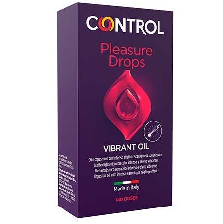 Control Pleasure Drops Vibrator Oil