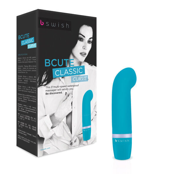 Bcute Classic Curve Blue B Swish Sexspielzeug-Massagegerät
