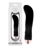 Dolce Vita zwei schwarzer Sexspielzeug-Vibrator mit 7 Geschwindigkeiten und wiederaufladbarem Vibrator