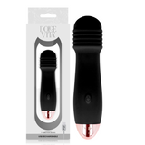 Dolce vita vibratore ricaricabile tre sex toy in silicone nero a 7 velocità