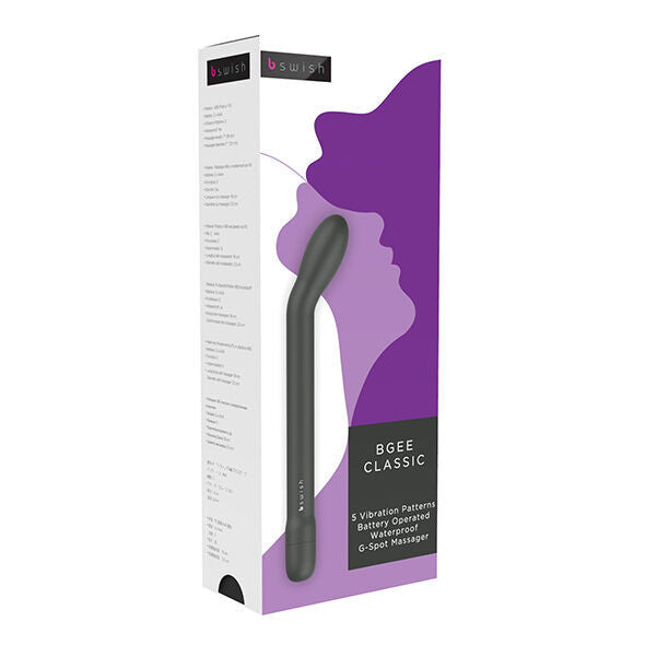 Bgee classic black b swish sex toy massager vibrator g-spot