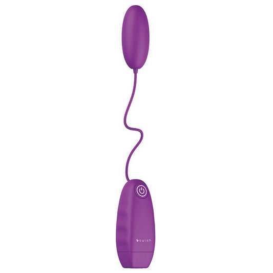Sexspielzeug B Swish Bnaughty Classic Vibrationsmassagegerät Bullet Purple