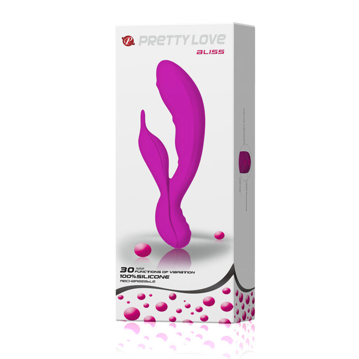 Highgrade pretty love bliss massage purple vibrator sex toy