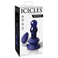 Icicles no.83 anal plug glass remote control anales sex toy women dildo vibrator